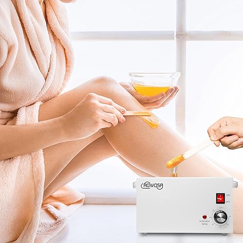 Miniatura 17 de Calentador de cera individual profesional eléctrico calentador de cera para depilación, olla de cera grande, parafina, piel facial, cuerpo, spa