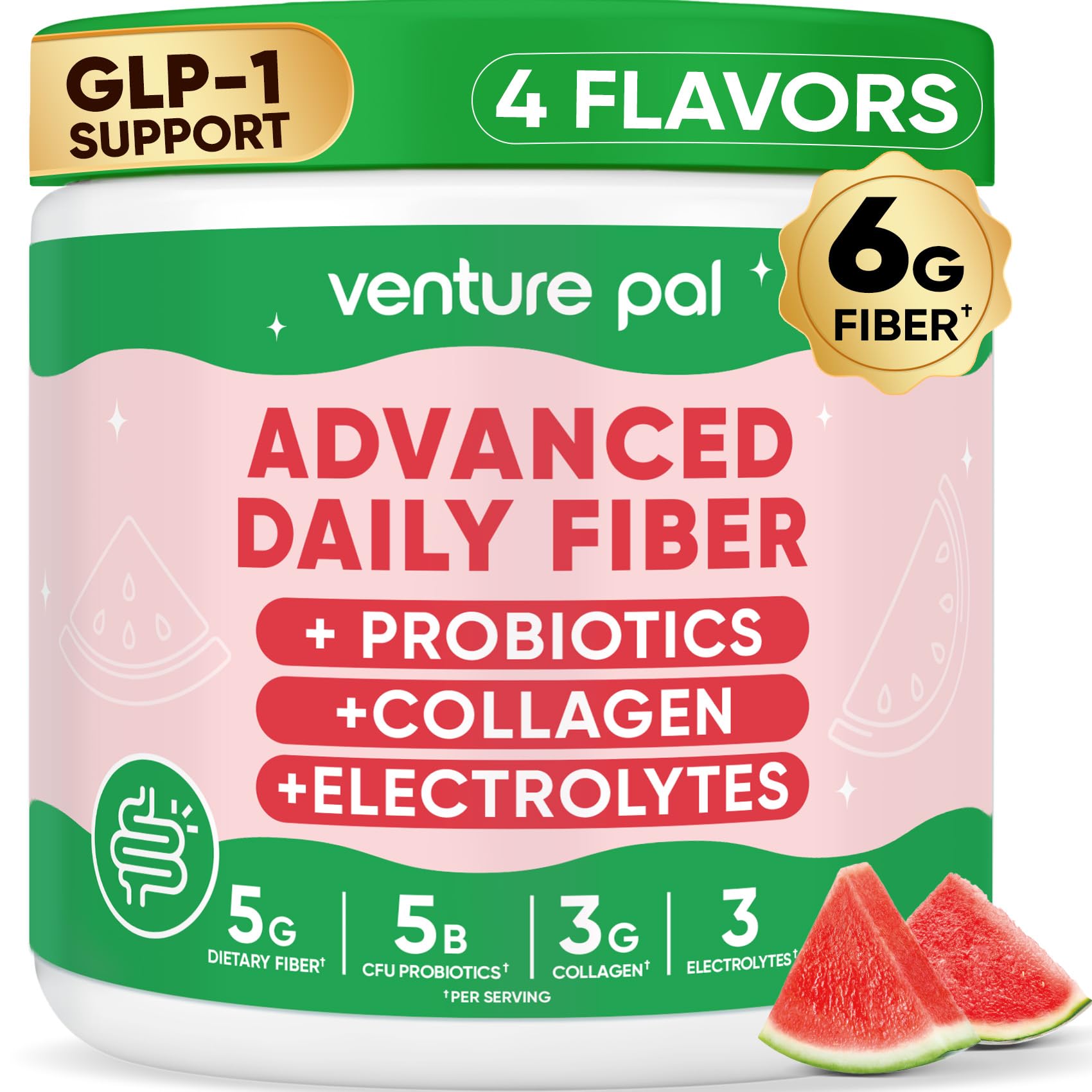6-in-1 Advanced Daily Prebiotic Fiber Supplement Powder — Amazon image 7