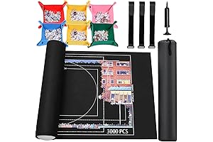 Roll-Up Puzzle Board and Storage - Puzzle Mat for 3000 Piece Jigsaw Puzzle