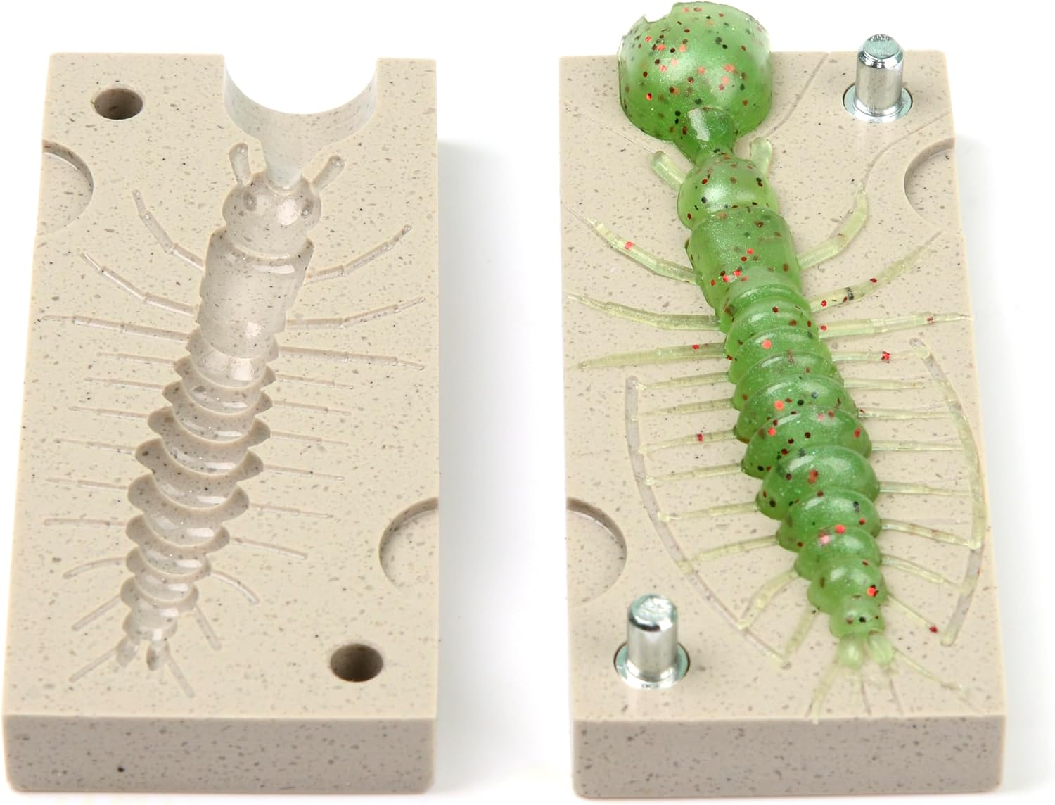 Soft Plastiс Mold Lure Making Injection Molds Fishing Lures Mold Hellgrammite 3''