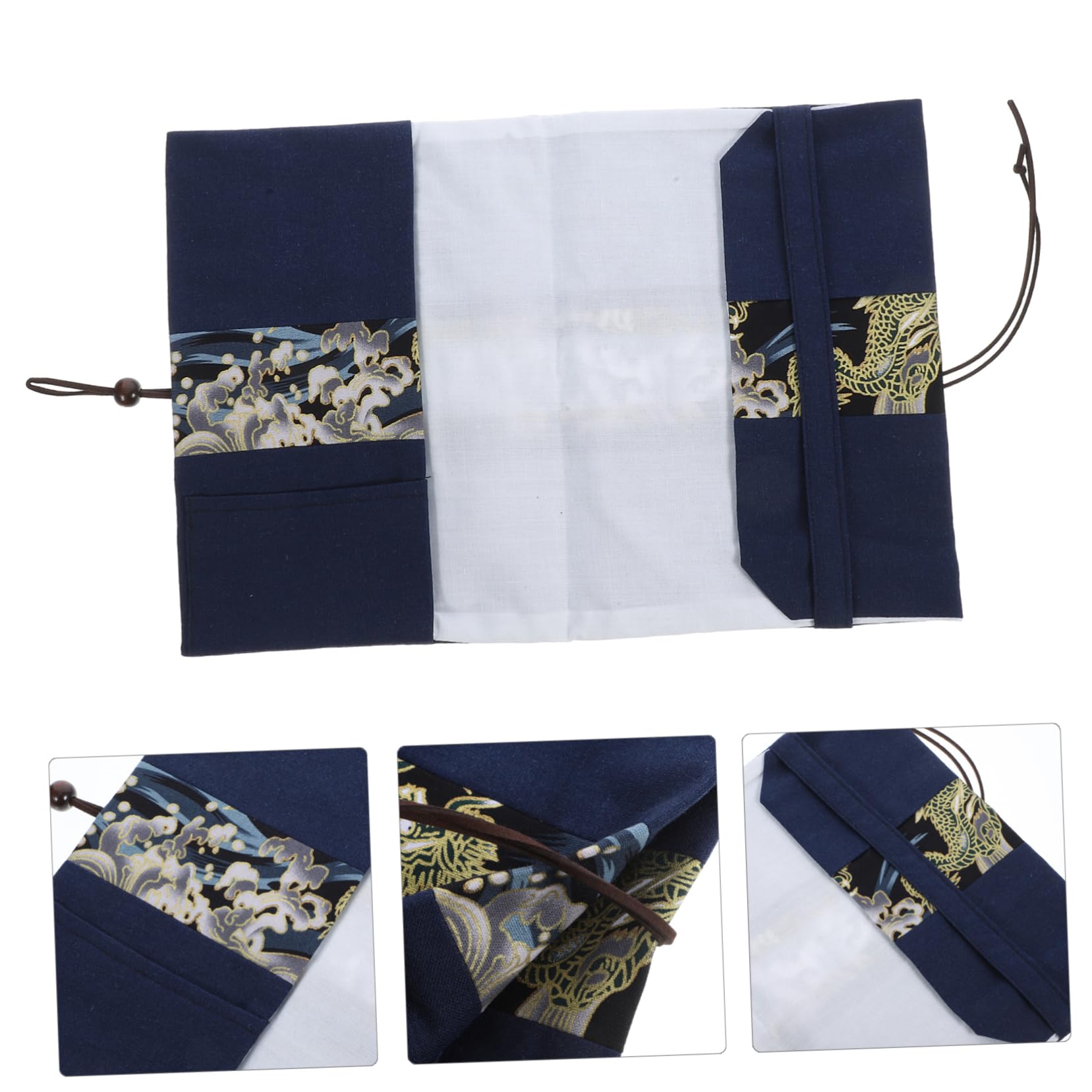 SHINEOFI 4pièces Housse De Décorative Créative Pour Élégante Couverture De Ornée Idéale Pour Journaux Et Manuels Résistante Et