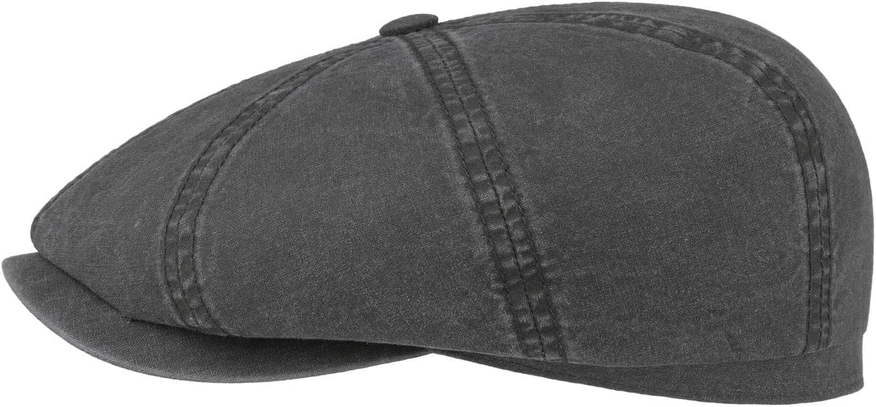 Stetson Kids Hatteras Newsboy Cap for Cotton Cap Flat with Peak Spring Summer