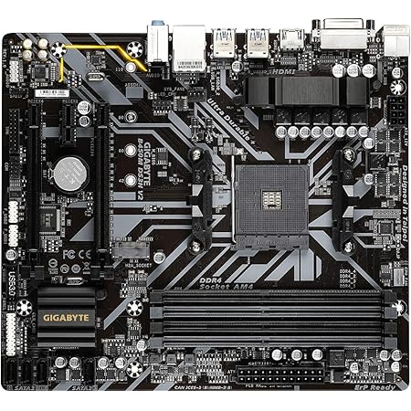 GIGABYTE - B450M DS3H V2 - Cartes mères