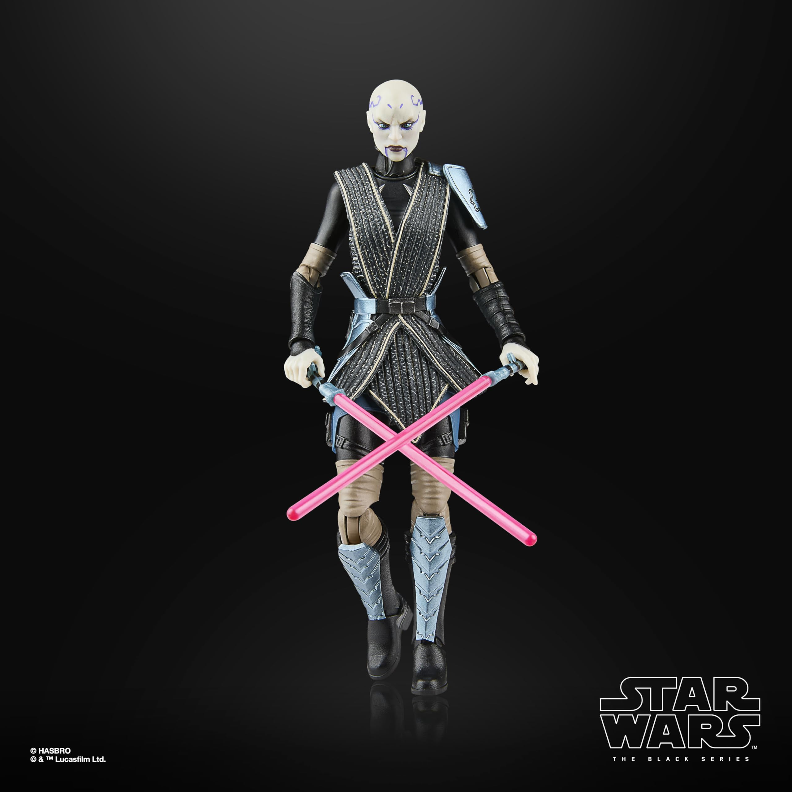 Star Wars The Black Series Asajj Ventress (Bounty Hunter), The Clone Wars Collectible 15-cm Action Figure - Image 4