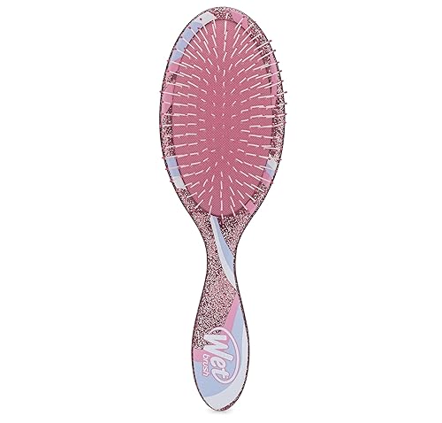 Miniatura 5 de Wet Brush Cepillo desenredante original para el cabello, acuarela arcoíris (Color Me Mine)  Cerdas IntelliFlex ultrasuaves  Cepillo desenredante que