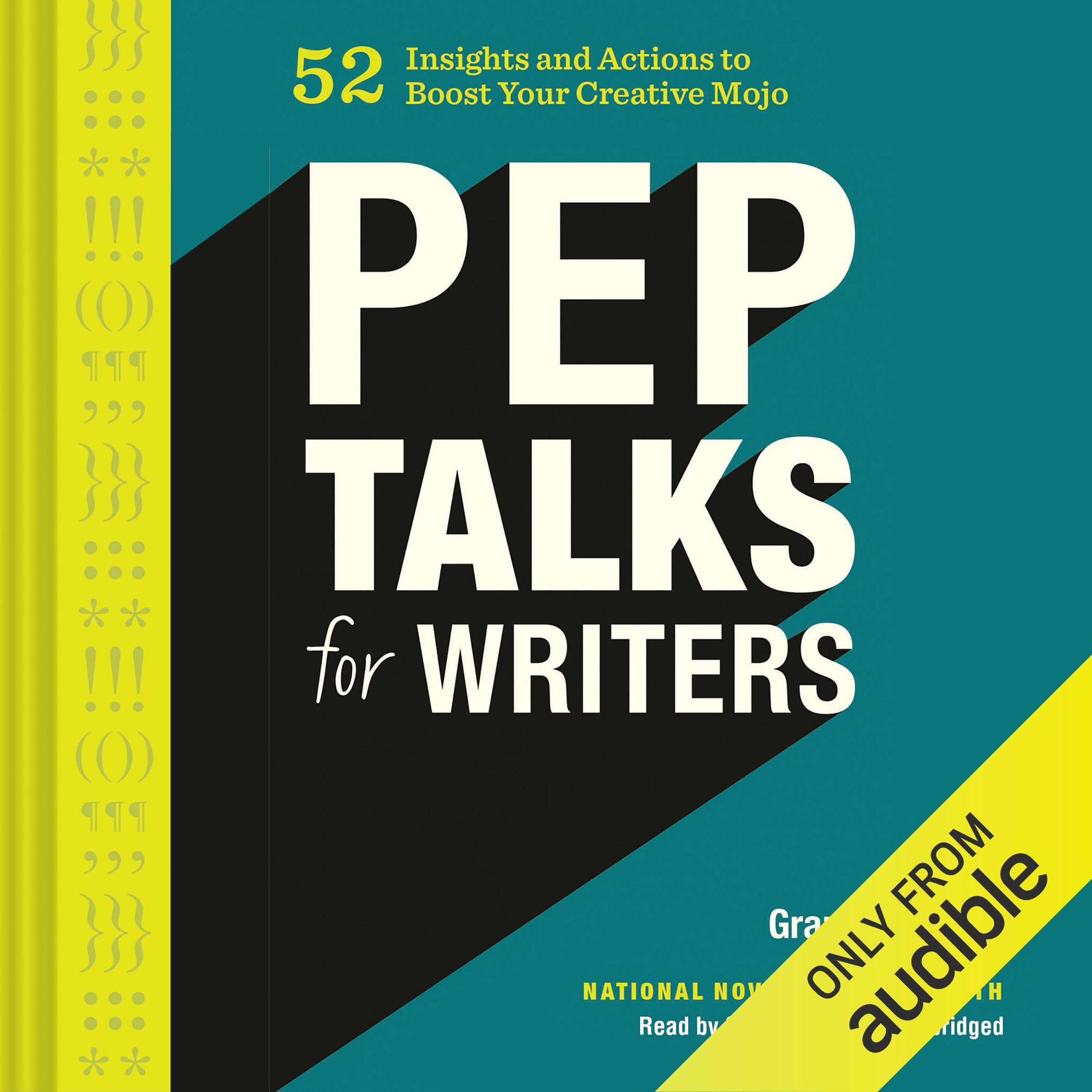 Cover art for Pep Talks for Writers