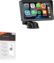 BoxWave Screen Protector Compatible with HEI Liang Portable Wireless Apple CarPlay & Android Auto (7 in) - ClearTouch Anti-Glare (2-Pack), Anti-Fingerprint Matte Film Skin
