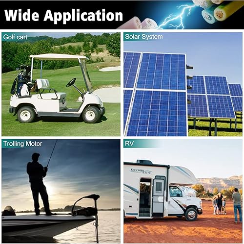 Miniatura 6 de NPP Power HR12500W FR 12V 155Ah 12Volt AGM - Batería recargable de alta tasa de plomo ácido, 12 voltios, 3000 W, 500 vatioscelda, reemplazo para UPS