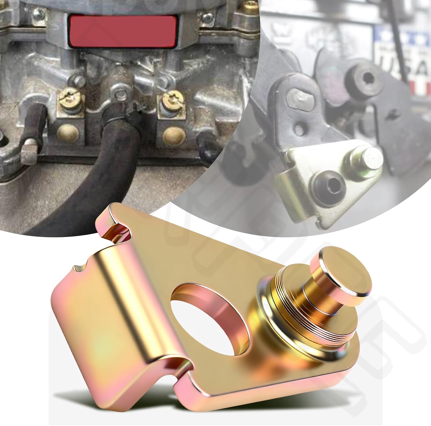 8026 Transmission Cable Adapter Compatible with E-delbrock Carburetor, Fits Models 2004R, 4L60 Transmissions