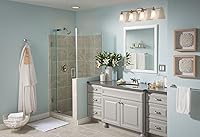 Vista 10 de Moen Conway Spot Resist Brushed Nickel Two-Handle Centerset Bathroom Faucet with Drain Assembly, WS84922SRN