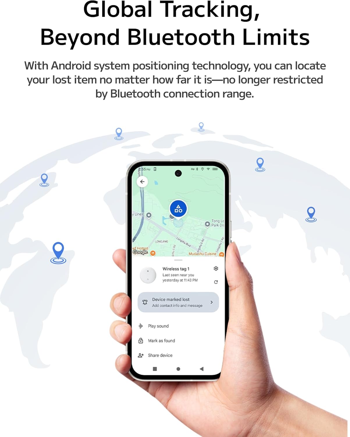 Quick setup and easy pairing steps for Midlocater Smart Tracker