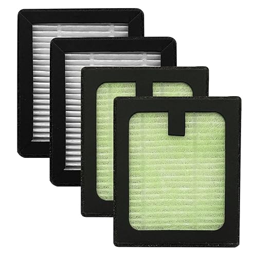 Paquete de 4 filtros HEPA avanzados compatibles con el secador de biberones Baby Brezza Advanced y Baby Brezza Baby Biberon, piezas de repuesto de