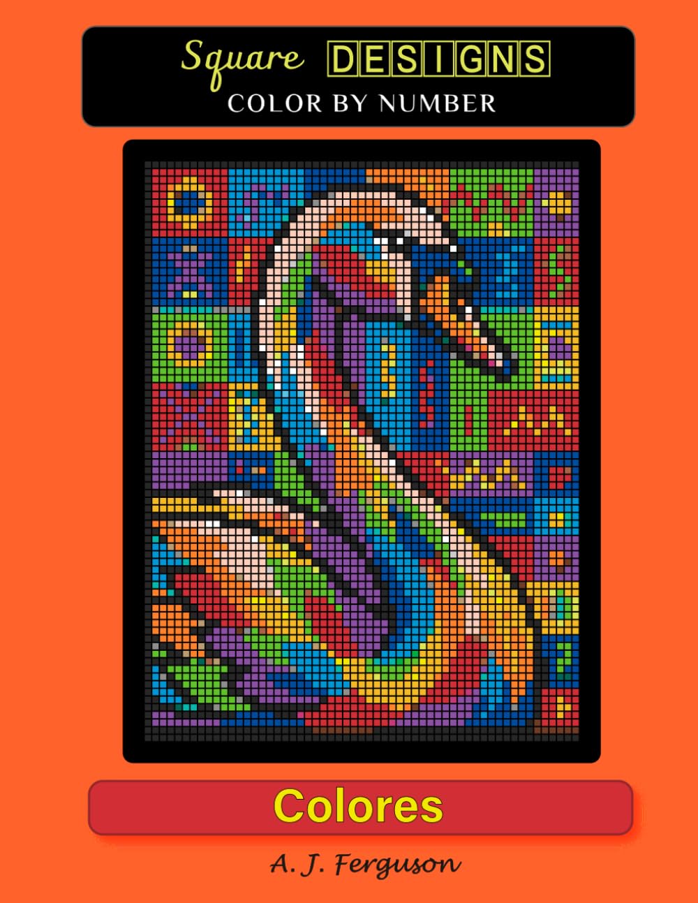Colores Color by Number Book - Premium paper edition