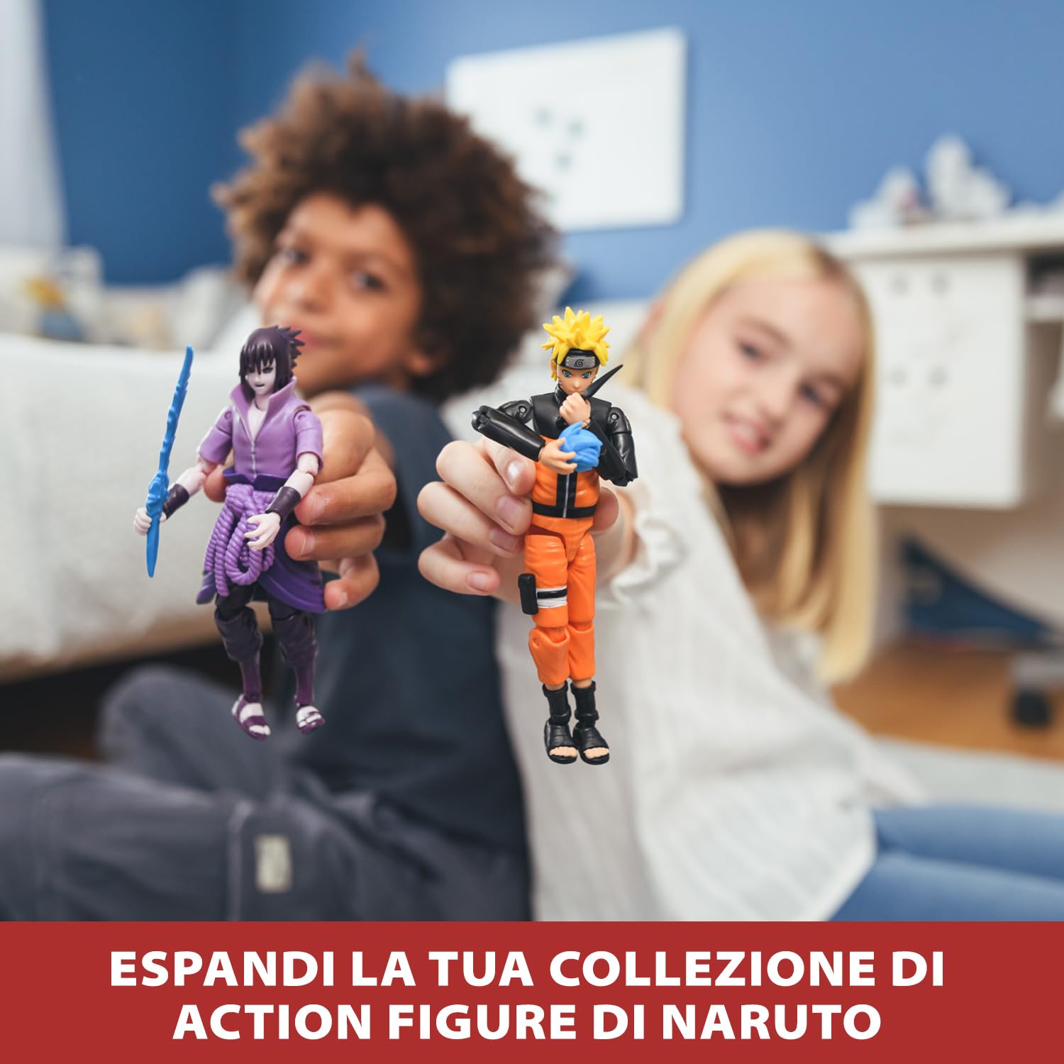 BANDAI - Anime Heroes - Naruto Shippuden - Figurina Manga Anime heroes 17 cm - Kakashi Hatake (Quarta Grande Guerra Ninja) - Figurina Kakashi articolata - Giocattolo per bambini 4 anni e + - 36963