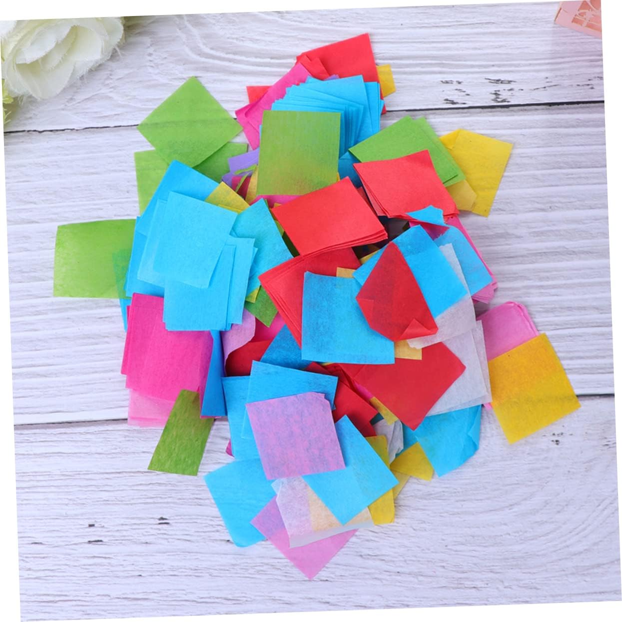 ABOOFAN 3sets Colorful Square Wedding Engagement Supplies for Festive Celebrations Decorative Accessories for Parties Home Office and More