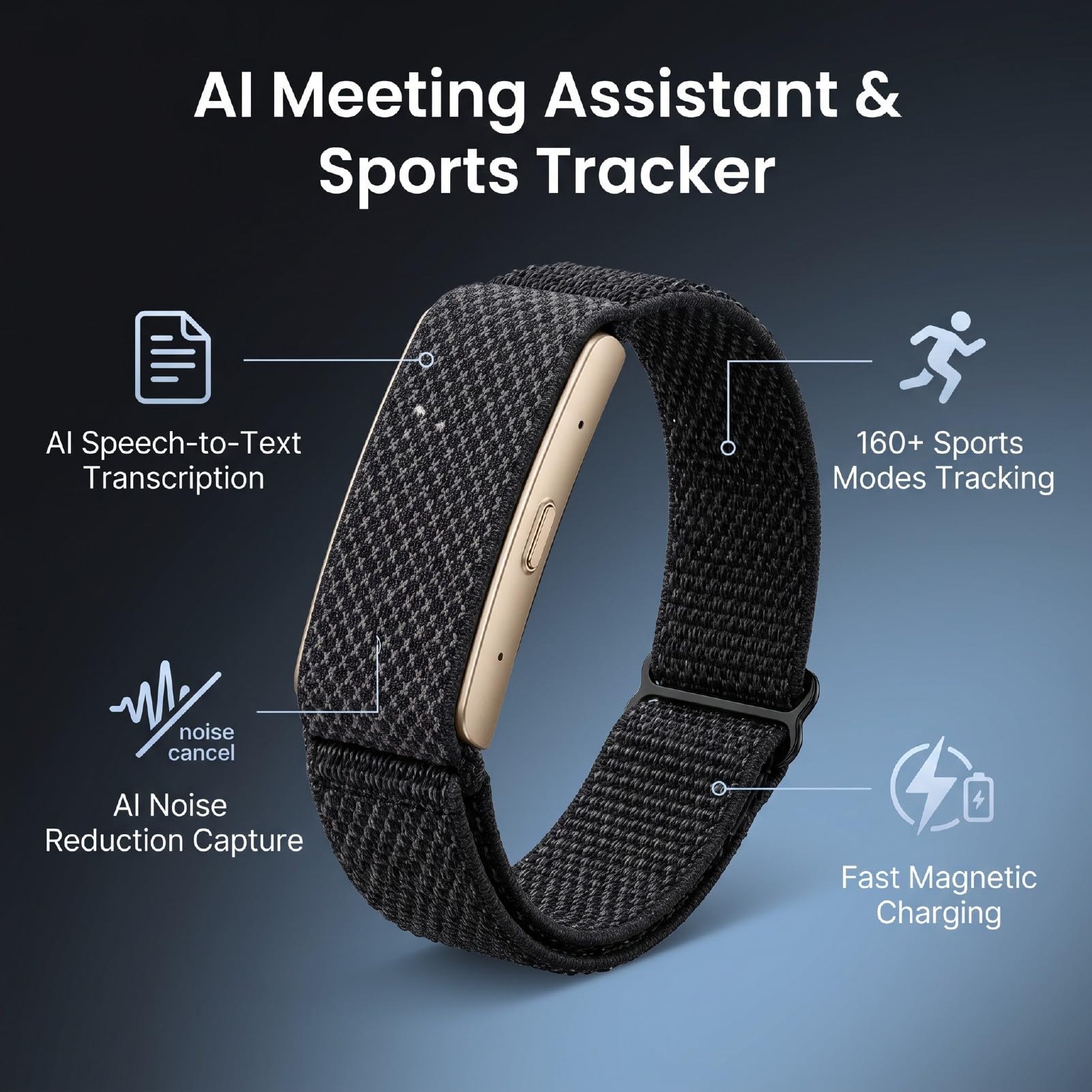 Sxhlseller Bracciale Sportivo Intelligente per Uomo Donna