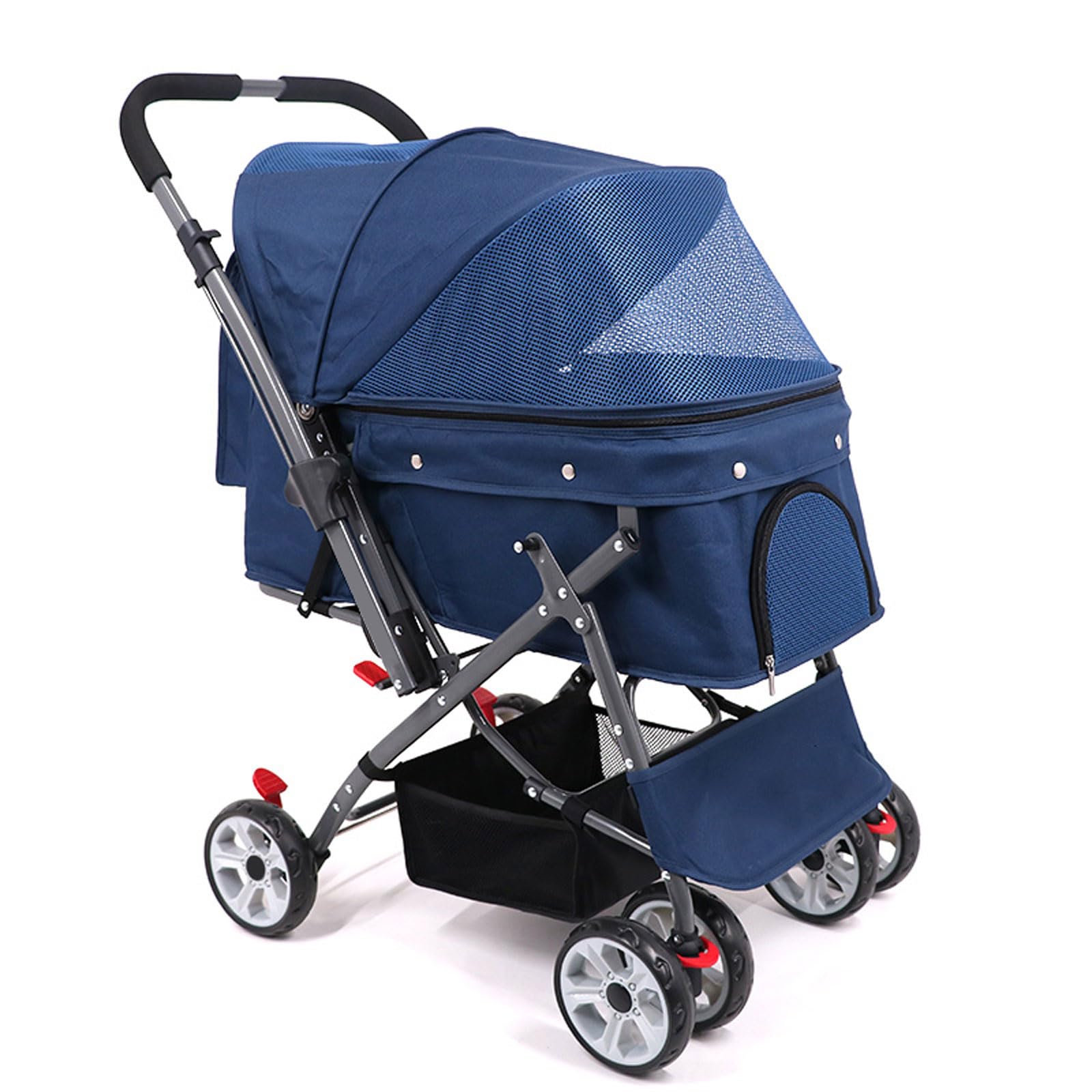 Poussette pour chien et chat pliable voyage chiot légère 360
