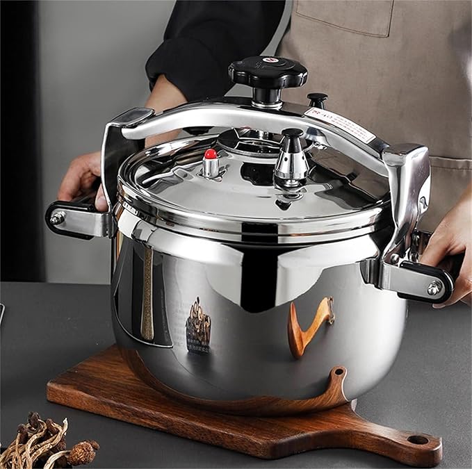Olla a Presión de Acero Inoxidable 40L para Todo Tipo de Cocinas miniatura 2