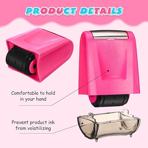 Miniatura 4 de Sello de rodillo de práctica con líneas de escritura a mano, sellos de líneas autoentintadas, sellos para profesores, tiras de oración, práctica de