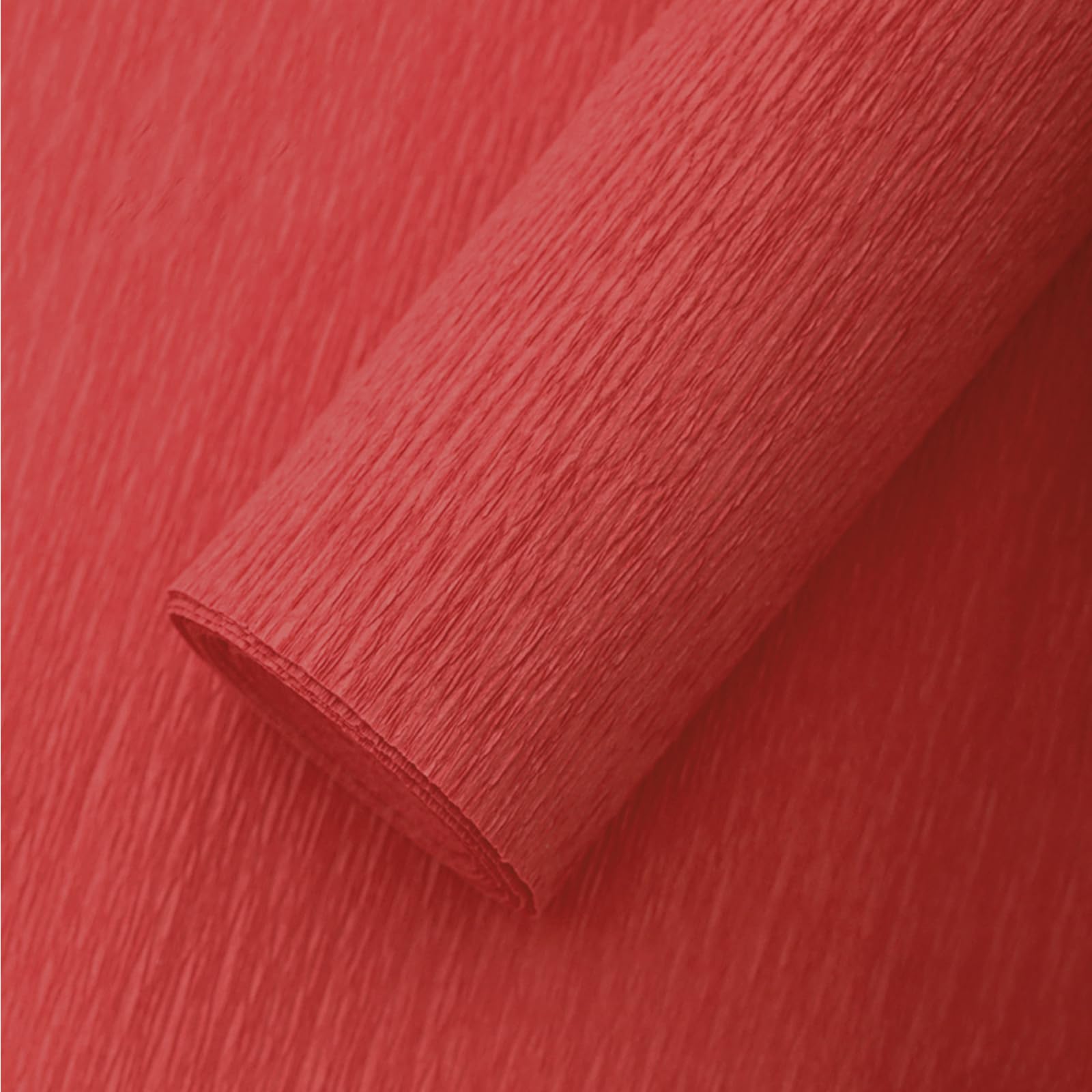 Red,Crepe Paper Roll (17Inch x 8.2Ft/2Rolls) Heavy Papel Crepe Set