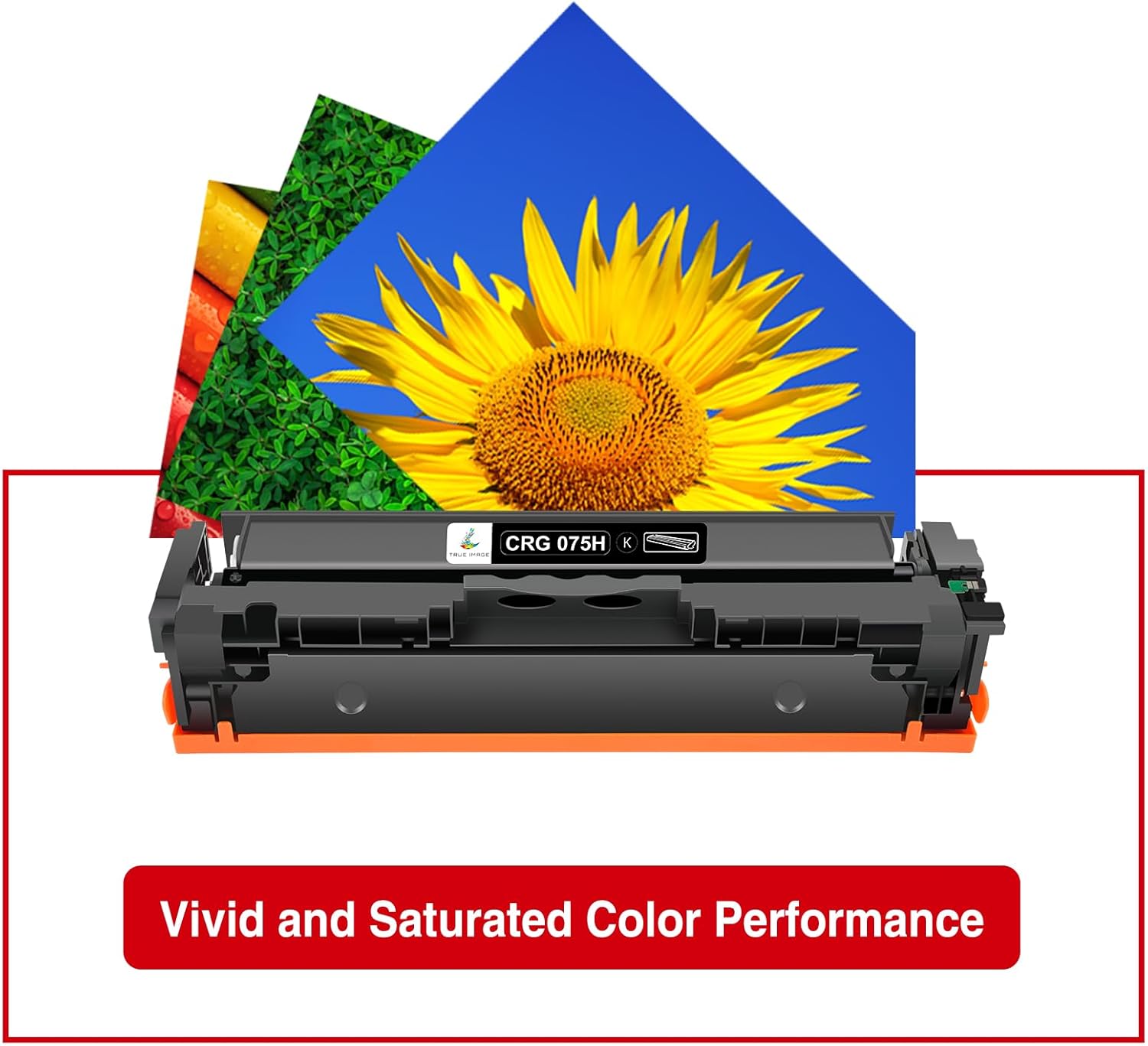 075H Toner Cartridge Set 075 LBP646Cdw MF665Cdw MF663Cdw Compatible for Canon Color ImageCLASS MF660c LBP640c MF662CDW LBP647Cdw MF660 LBP640 Printer 4 Pack High Yield Ink Black Cyan Yellow Magenta