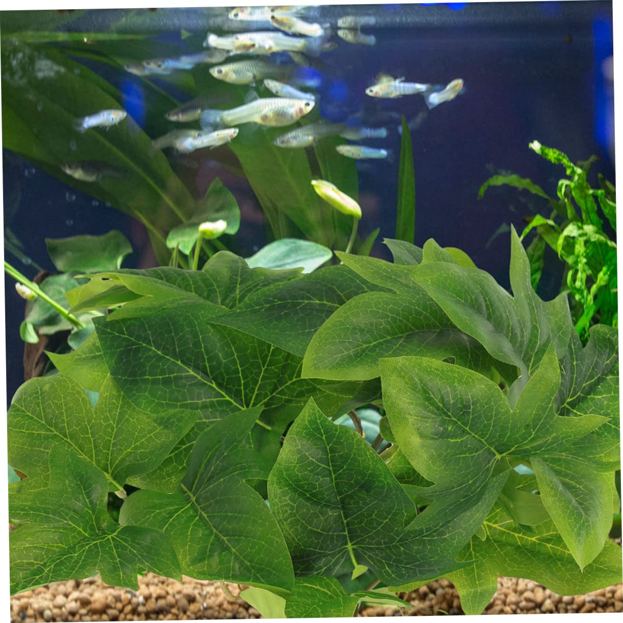 Plantes Suspendues Artificielles pour Terrarium Reptile 22X27X13Cm DéCor LéZards avec Ventouses Facile À Nettoyer Et RéSistant pour Habitat Reptiles