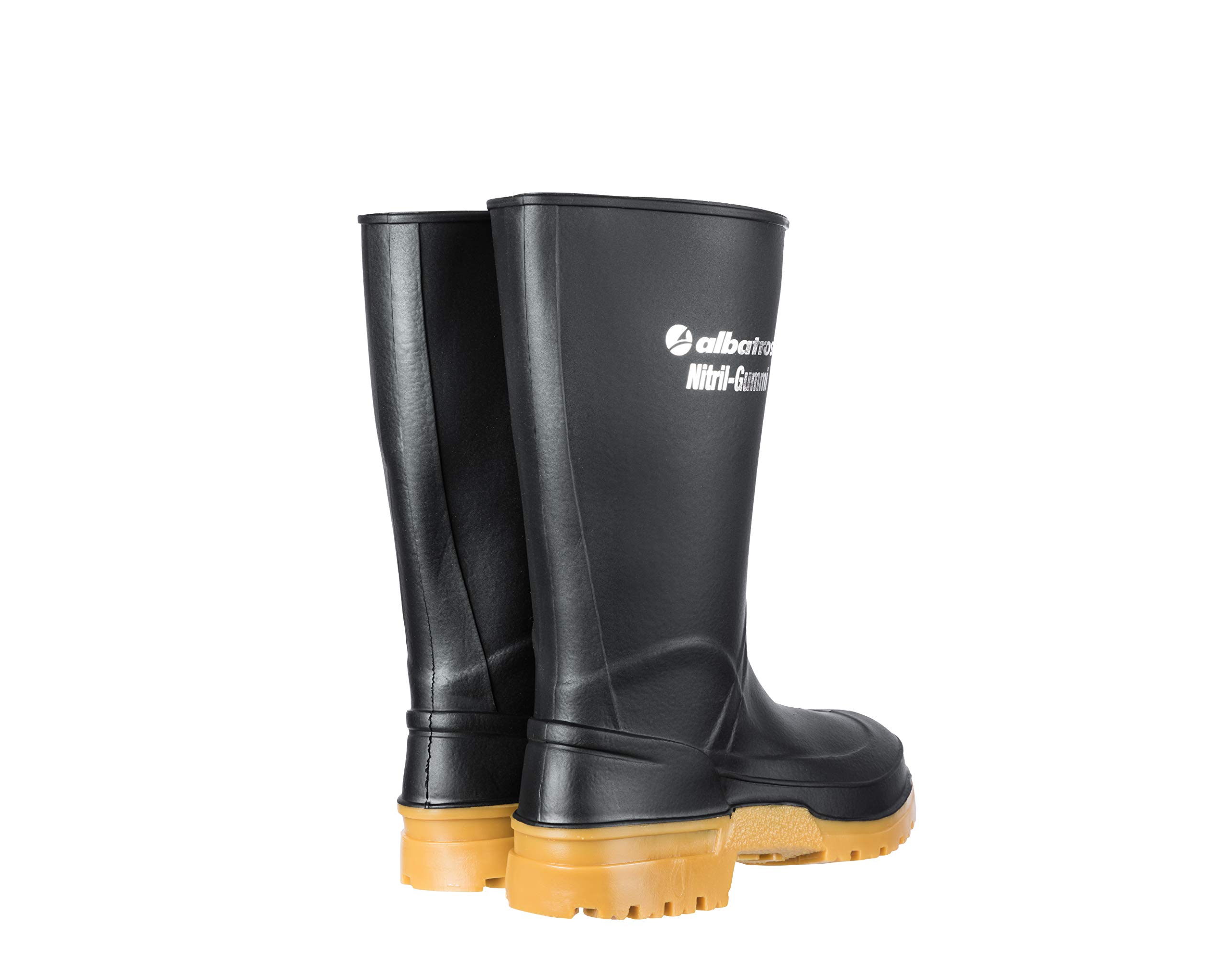 ALBATROS Guardian MID Black nitrylowe kalosze w rozmiarze 45