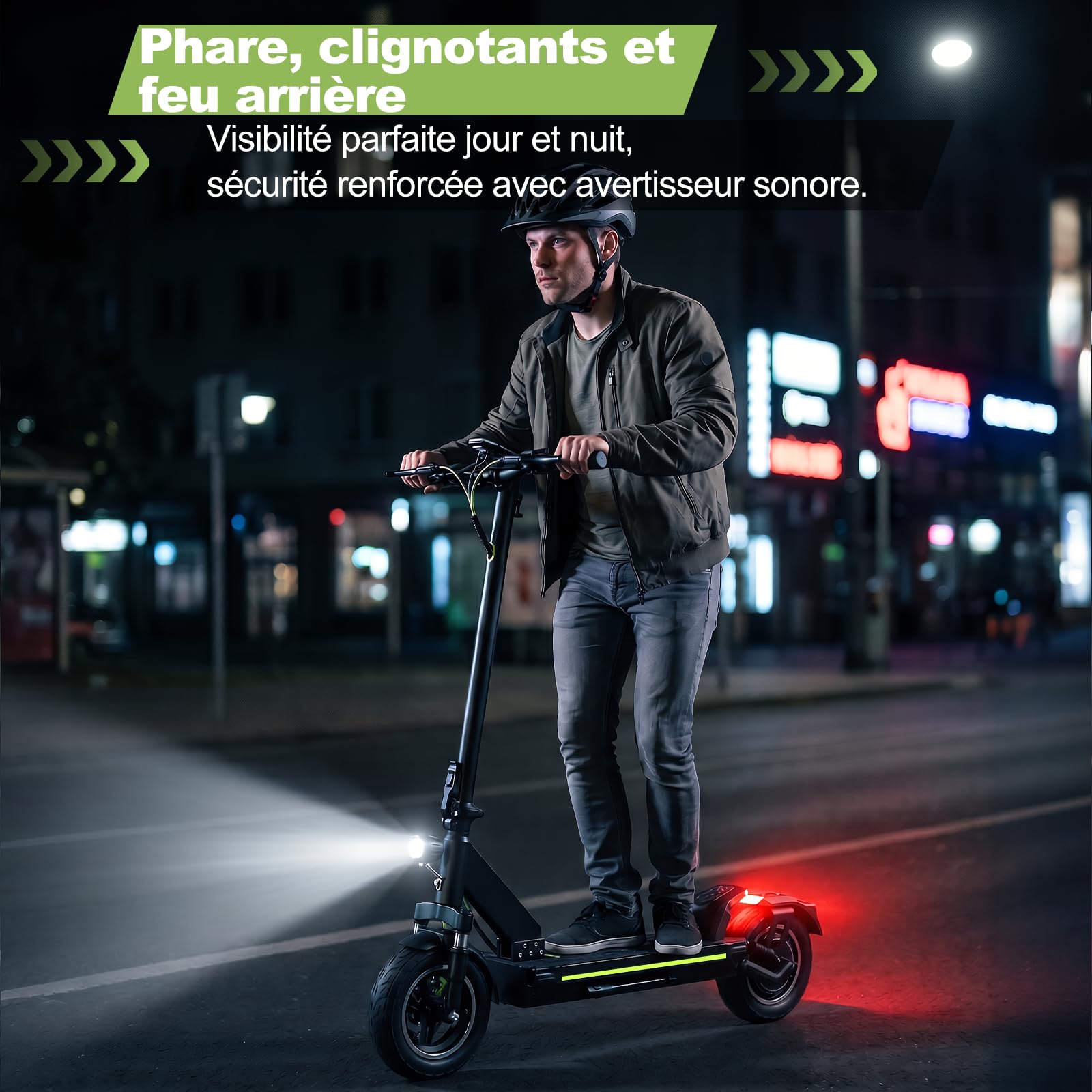 TODIMART Trottinette Électrique Adulte, Jusqu’à 55-80 km, Batterie 48V 13/18.2 Ah, Pneus Tout Terrain de 10 Pouces, Moteurs 500W/1000W*2, Double Suspension, Double Frein à Disque, Pliable