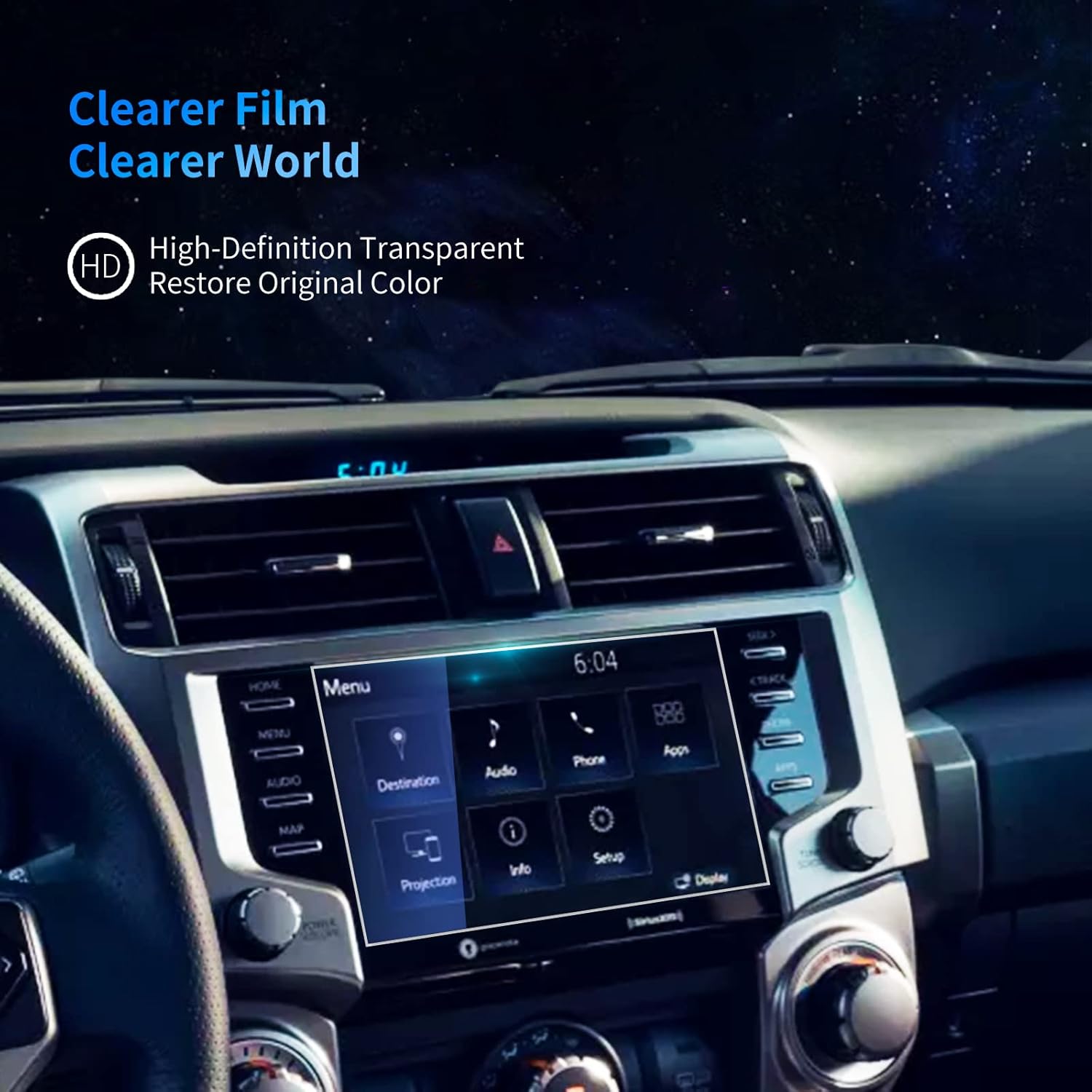 dsdfgh 2022 2023 4runner screen protector 8 inch lcd touchscreen for 2020 2023 toyota 4runner 4 runner sr5 trd off road premiumtrd prolimitedven