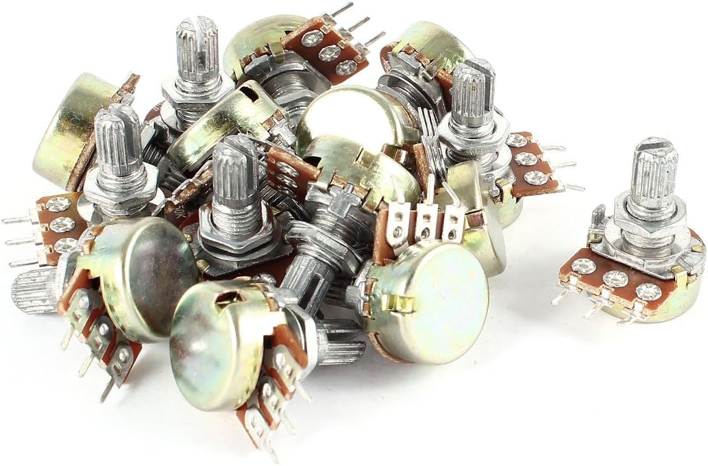 Aexit 15 x Variable Resistors 50K Ohm B50K 3 Terminals