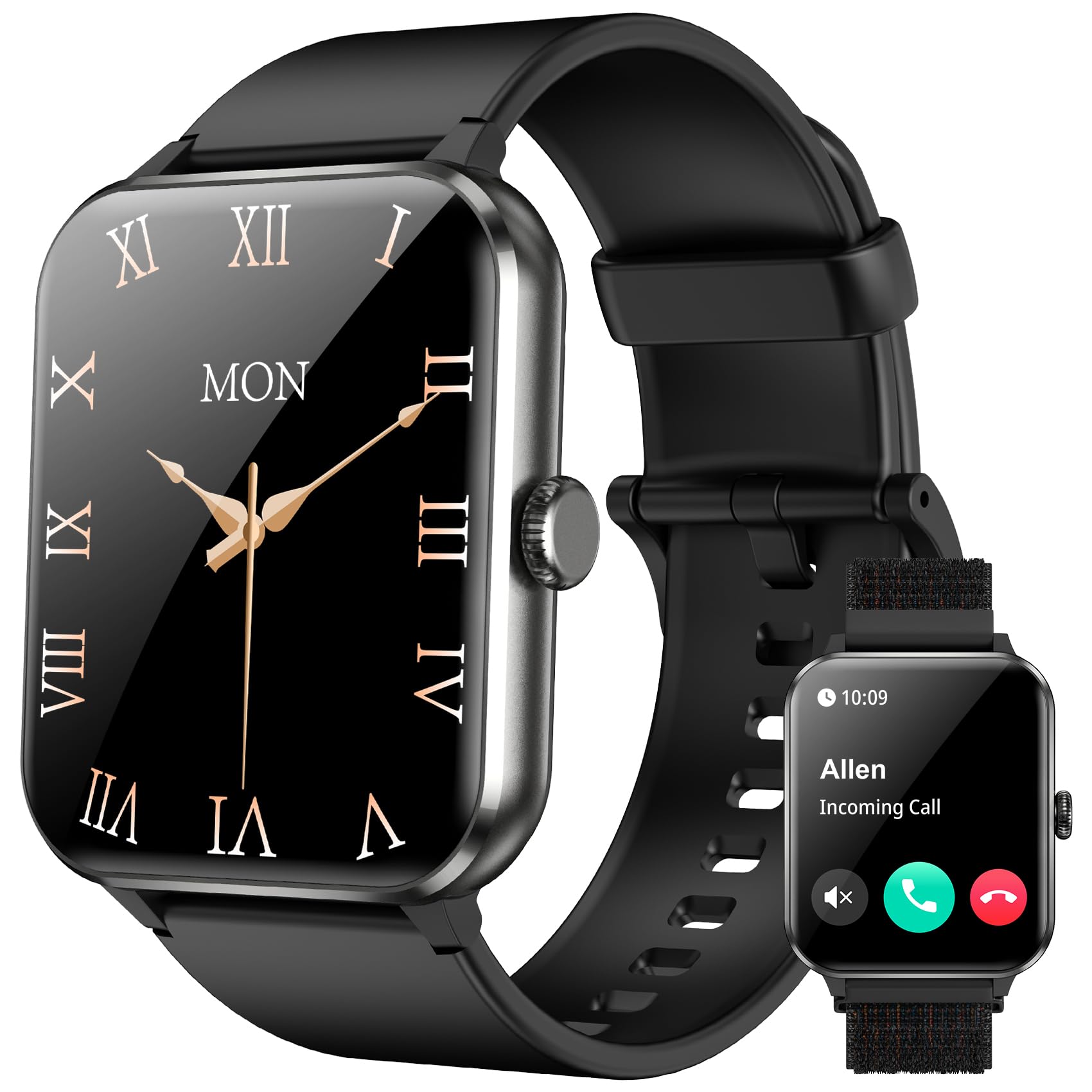 IOWODO Smartwatch uomo donna DE10