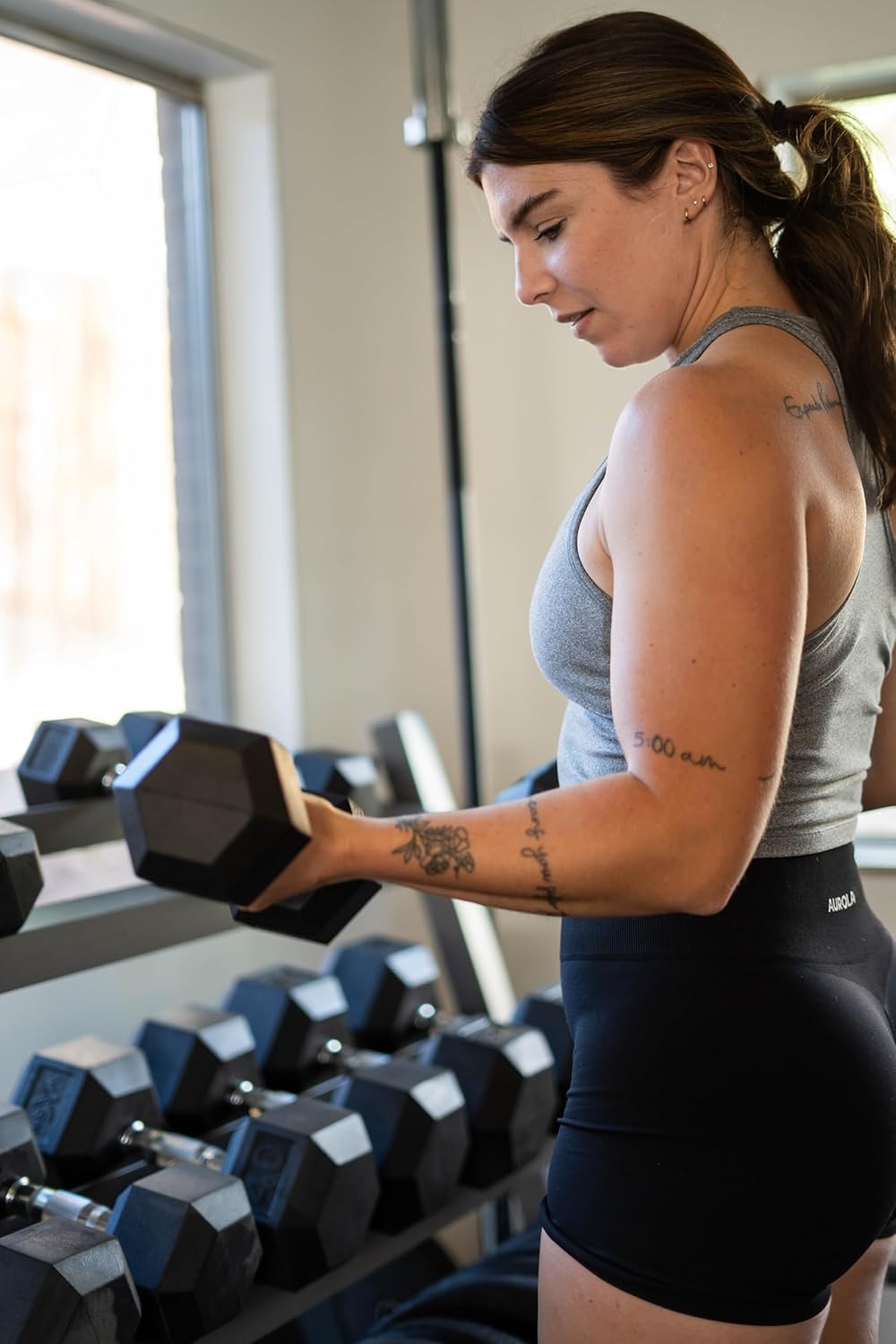 XMARK All-In-One Storage Solution, Dumbbells, Weight Plates and Barbells, Gray or Black