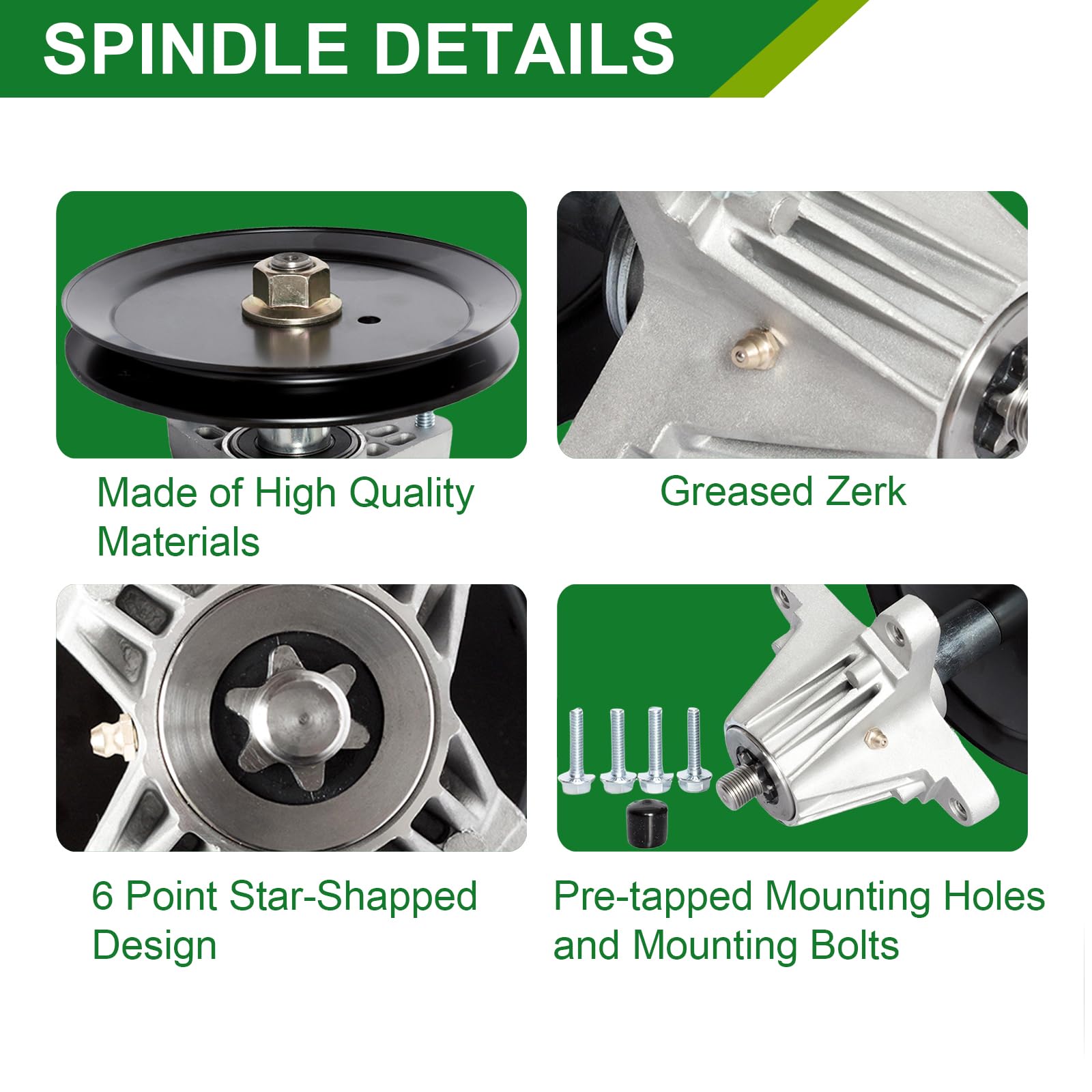 Amazon.com : JSXDNWYJ 618-06989 918-06989 Spindle Assembly for 46