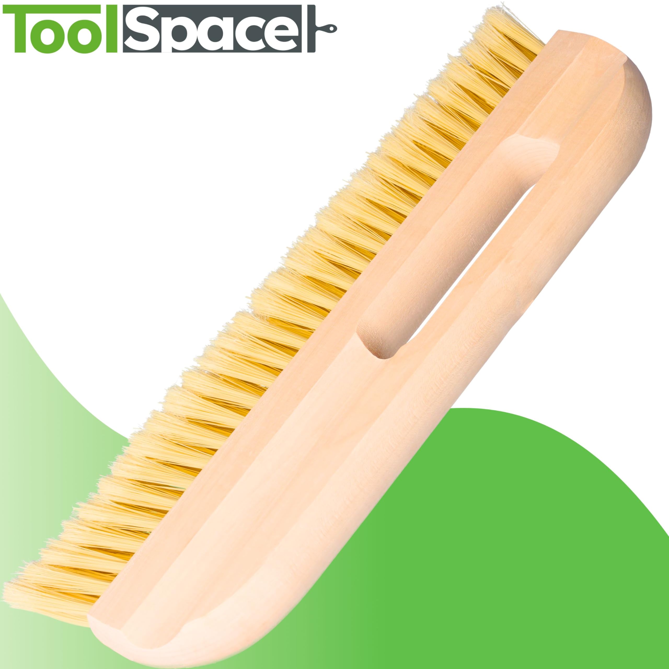 ToolSpace Brosse à Tapisser 30 cm Brosse Papier Peint à Maroufler Outil de Lissage Manche en Bois