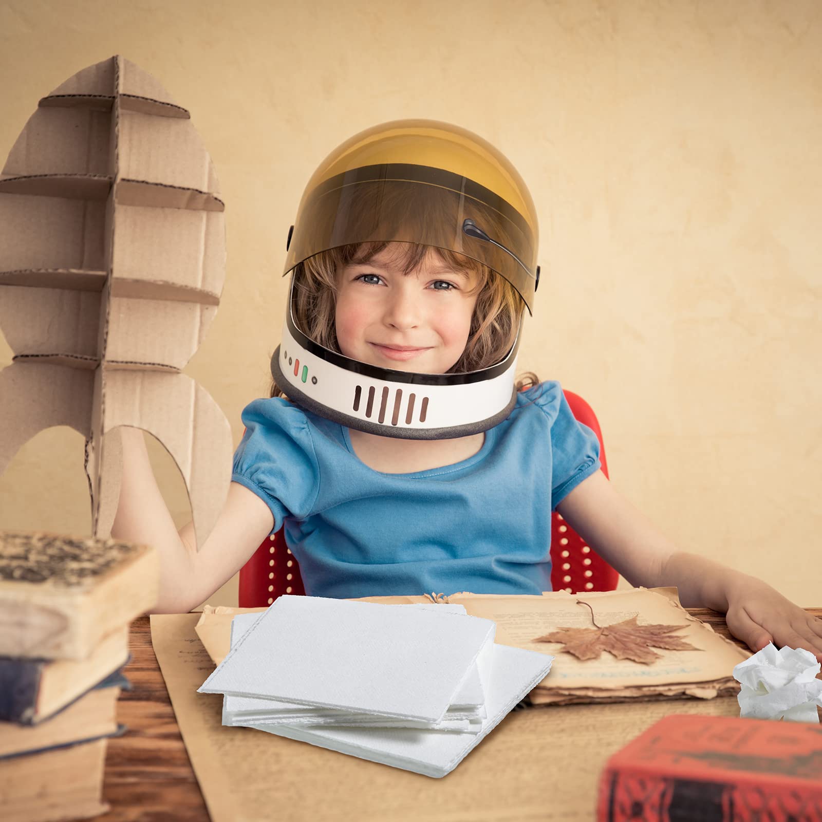 Chinco 120 Pcs Model Rocket Recovery Wadding Aerospace Model Rocket Engines Wadding Paper Starter Kits - Image 6