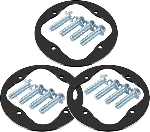 Anillos de reparación de refuerzo de husillo de cubierta con pernos para Cub Cadet RZT 50 RZT54 LX500 LT1050 918-04126A 918-04125B 918-0671B