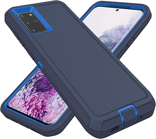 Funda resistente para Samsung Galaxy S20 Plus, resistente a prueba de polvo, a prueba de golpes, 3 en 1, funda resistente para Samsung Galaxy S20