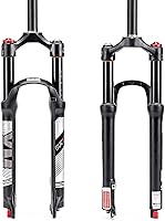 Vista 12 de BUCKLOS Horquilla MTB de Suspensión de Aire de 120mm para Viaje, 26/27.5/29, Ajuste de Rebote 1 1/8 Tubo Recto/Conico QR 9mm, Bloqueo Manual/Remoto