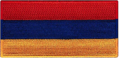 Miniatura 108 de Cypress Collectibles - Parche de la bandera de la India - Apliques bordados de alta calidad - Parches para planchar de país asiático