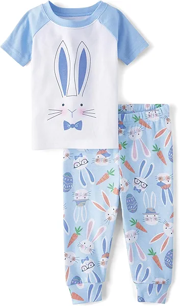 The Children's Place Easter Family Matching Snug Fit Cotton Pajamas