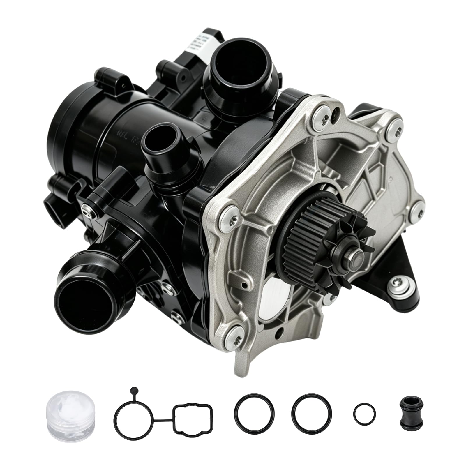 06L121111P Engine Water Pump Thermostat Assembly with Gasket for EA888