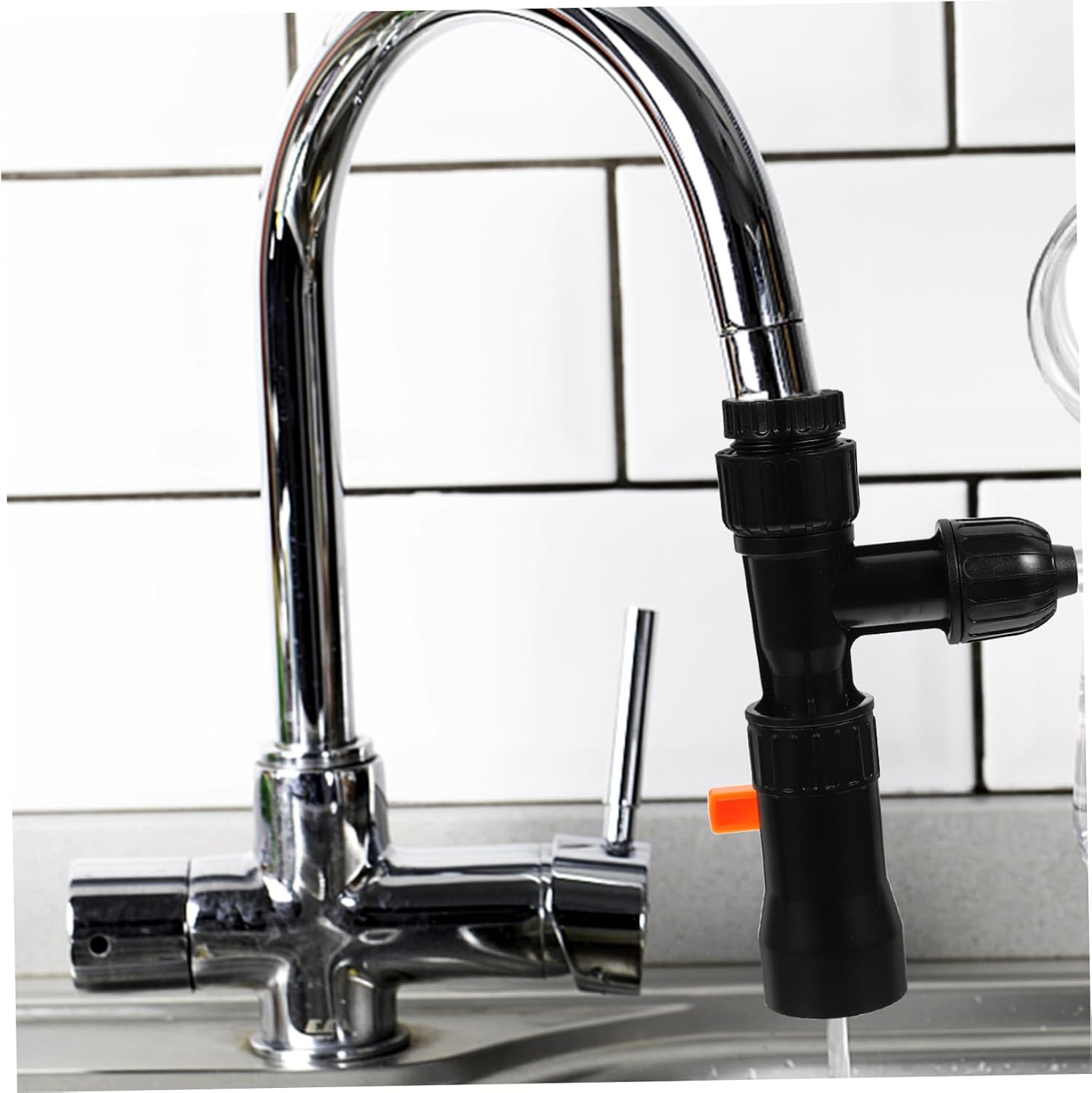 GALPADA 2sets Fish Tank Water Changer Faucet Pump for Easy Aquarium Water Changes and Sturdy Cleaning Tool Multiple Adapters for Compatibility
