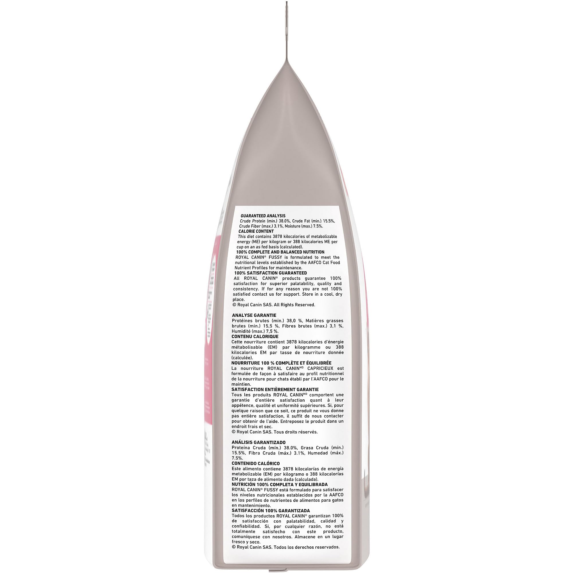 Royal Canin Fussy Katzenfutter trocken für ausgewachsene Katzen, Eiweißreiche Trockenfutter für wählerische Esser, Geflügelbasis, Unterstützt gesundes Gewicht und Harngesundheit, 3,2 kg Beutel