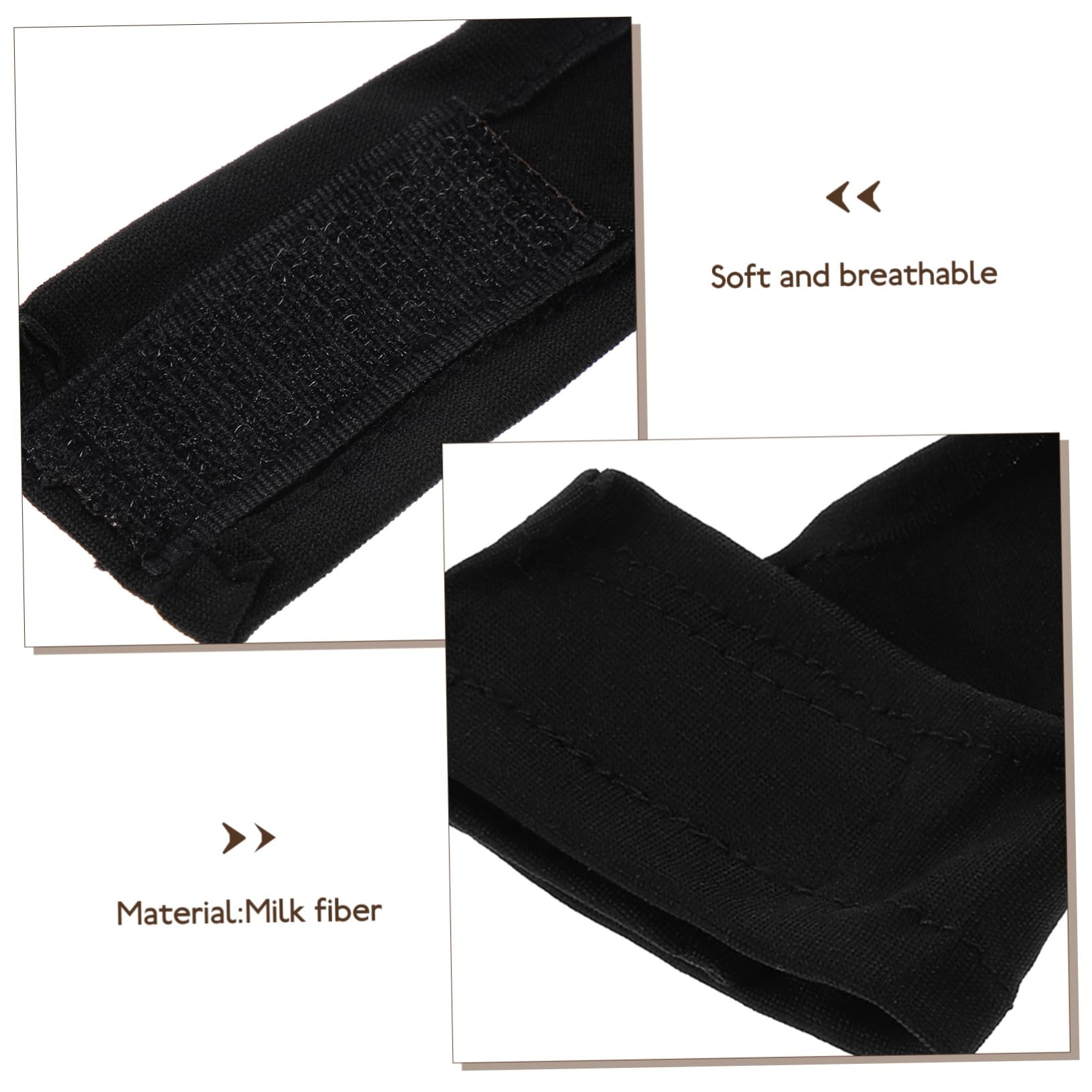 KICHOUSE 1 Pair Bowling Thumb Protector Half Finger Gloves Compact Thumb Compression Glove