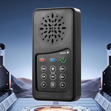 Electronic Holy Bible Audio Player, Multilingual Audio Bible KJV Player Rechargeable Talking Audio Bible Player Smart Memory Reading Function (French Version A B English KJV 288 Hymns)