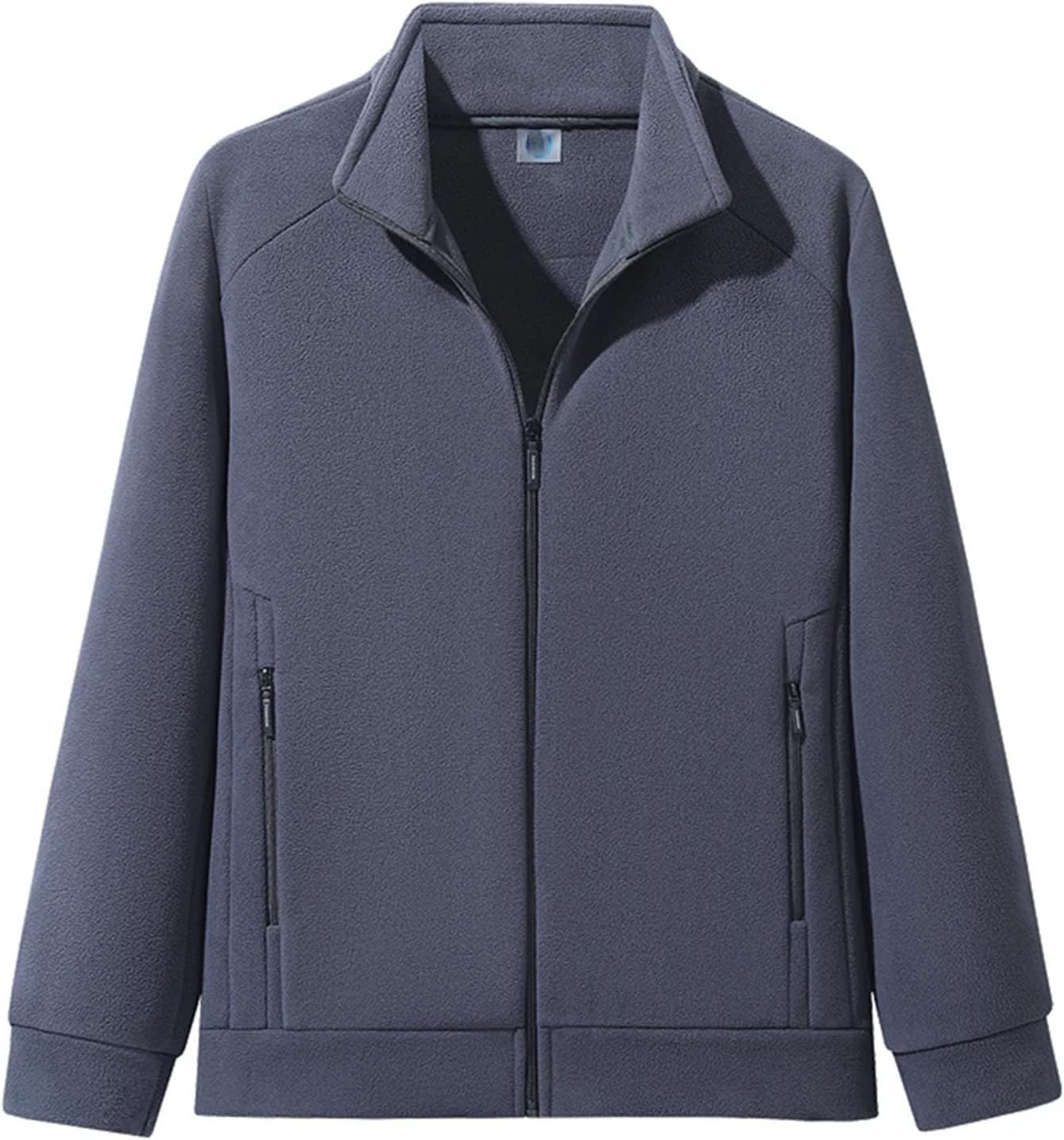 Men Lightweight Cardigan Zipper Jacket Trendy Simple Fashion Running Cotton Warm Windproof Top