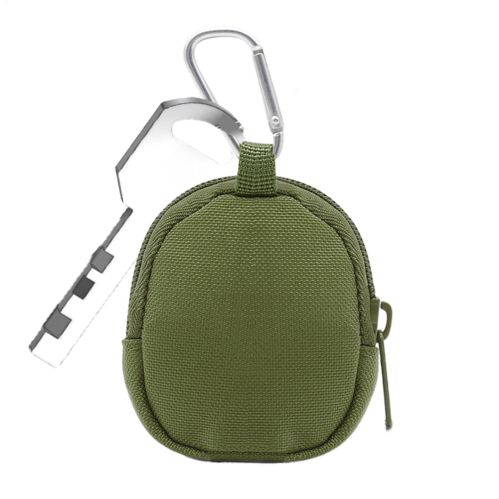 Genérico Llavero de Bolsa de Monedas, Bolsa de Monedas | Monedero para Hombre | Organizador de Monedas, Llavero, Cartera, Tarjetero, Paquete de Auriculares, Bolsa de Almacenamiento de Auriculares para Hombres