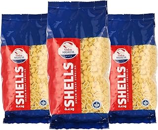 مكرونة صدف مصرية من ديليسيا، 500 جم (3 قطع)