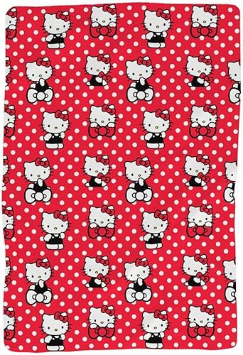 Miniatura 67 de Collectibles Hello Kitty & Friends - Manta súper suave y acogedora, 62 x 90 pulgadas, (producto oficial) por Franco