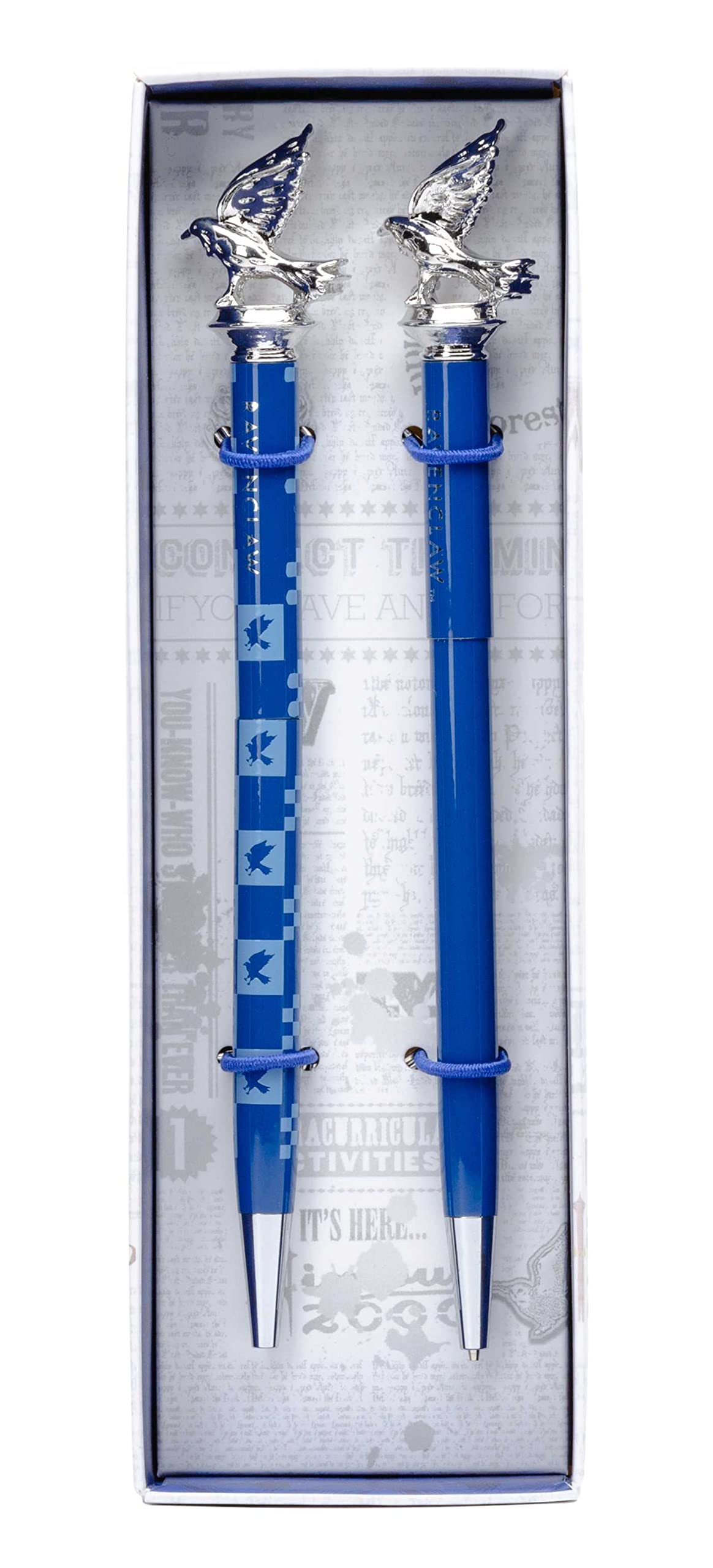 Harry Potter Ravenclaw parure d'écriture haut de gamme avec stylo et porte-mine chic